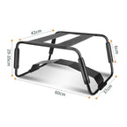 Daytona Studio Sex Chair Adjustable Height Black With Arch Bridge Daytona Studio