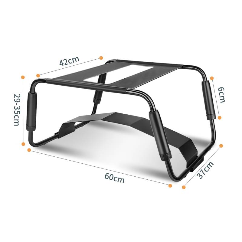 Daytona Studio Sex Chair Adjustable Height Black With Arch Bridge Daytona Studio