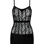 Obsessive Mini Dress Sensual Lingerie Black Obsessive