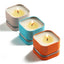 Lovetoy Hush Low Temperature Massage Oil Candles 3 Piece Lovetoy