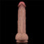 Lovetoy Dual Layered Silicone Dildo With Balls Lovetoy