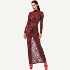 Noir Kink Royal Gown Red Noir