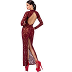 Noir Kink Royal Gown Red Noir