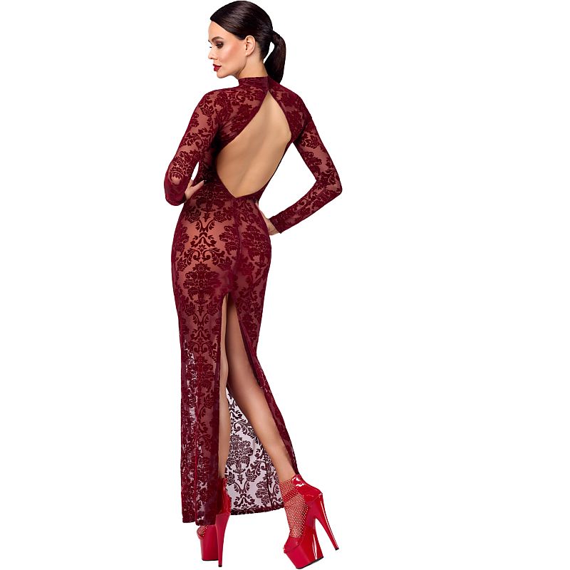 Noir Kink Royal Gown Red Noir