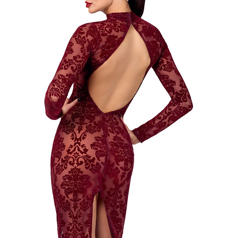 Noir Kink Royal Gown Red Noir