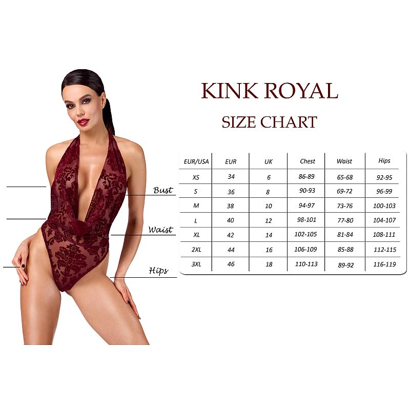 Noir Kink Royal Gown Red Noir
