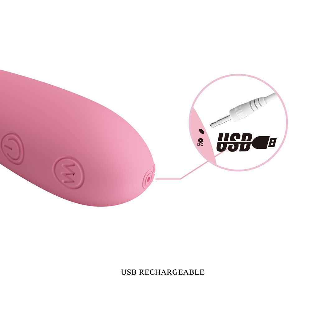 Party Up JOHN Flexible Vibe USB Rechargeable Vibrator 16cm Party Up