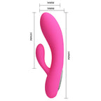 Party Up CLARE Flexible Vibe USB Rechargeable Rabbit Vibrator 16.9cm Party Up