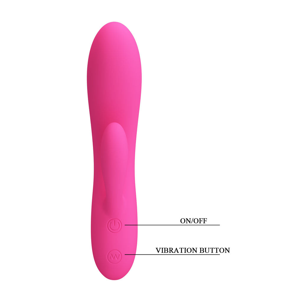 Party Up CLARE Flexible Vibe USB Rechargeable Rabbit Vibrator 16.9cm Party Up