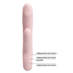 Party Up DAVE Rabbit Vibe USB Rechargeable Rabbit Vibrator 19cm Party Up