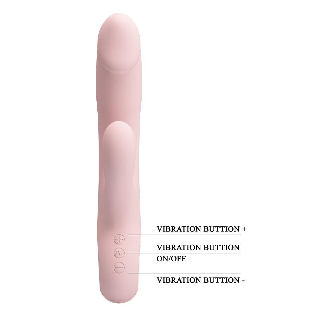 Party Up DAVE Rabbit Vibe USB Rechargeable Rabbit Vibrator 19cm Party Up