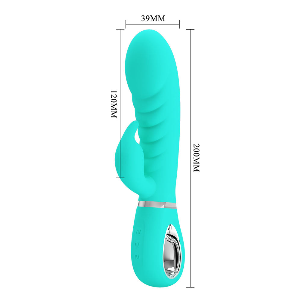 Party Up EDWARD Rabbit Vibe USB Rechargeable Rabbit Vibrator 20cm Party Up
