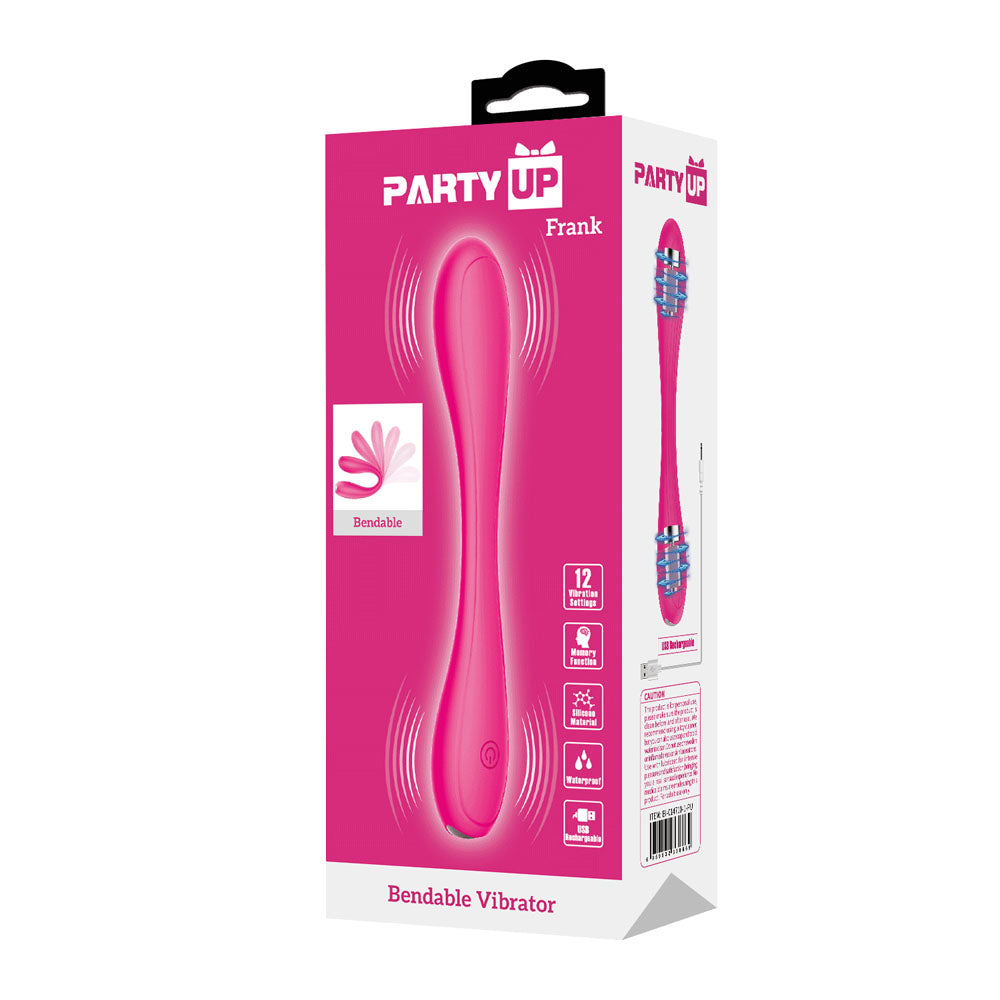 Party Up FRANK Bendable Vibe Bendable Vibrator 17.1cm Party Up