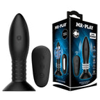 MR PLAY Rotation Beads USB Rechargeable Beaded Butt Plug With Wireless Remote Mr Play