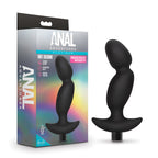 Anal Adventures Platinum Vibrating Prostate Massager 04 16.5cm Blush Novelties