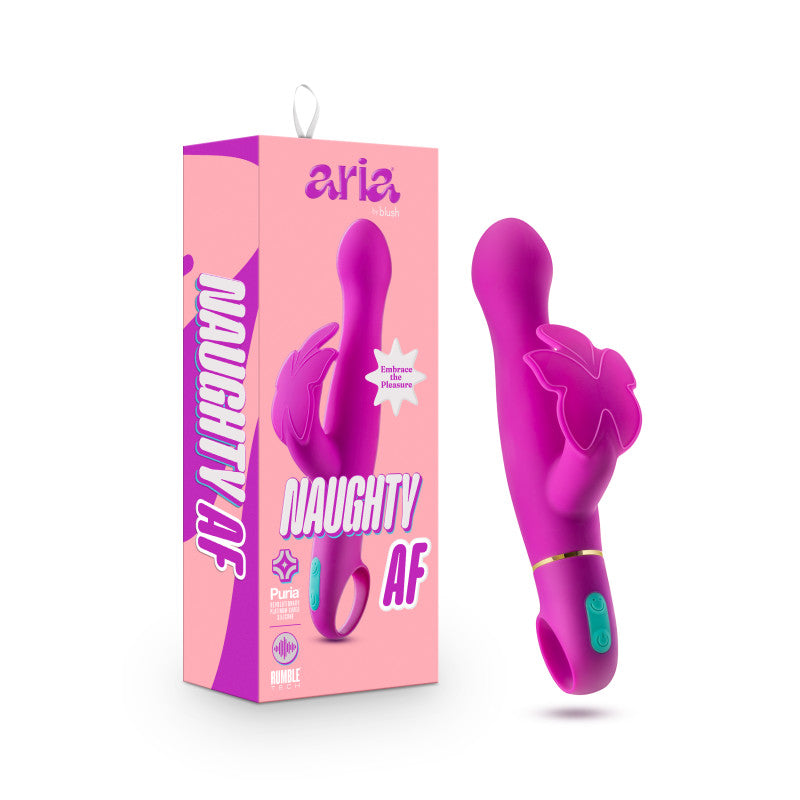 Blush Novelties Aria Naughty AF Butterfly Vibrator18.4cm