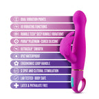 Blush Novelties Aria Naughty AF Butterfly Vibrator18.4cm Blush Novelties