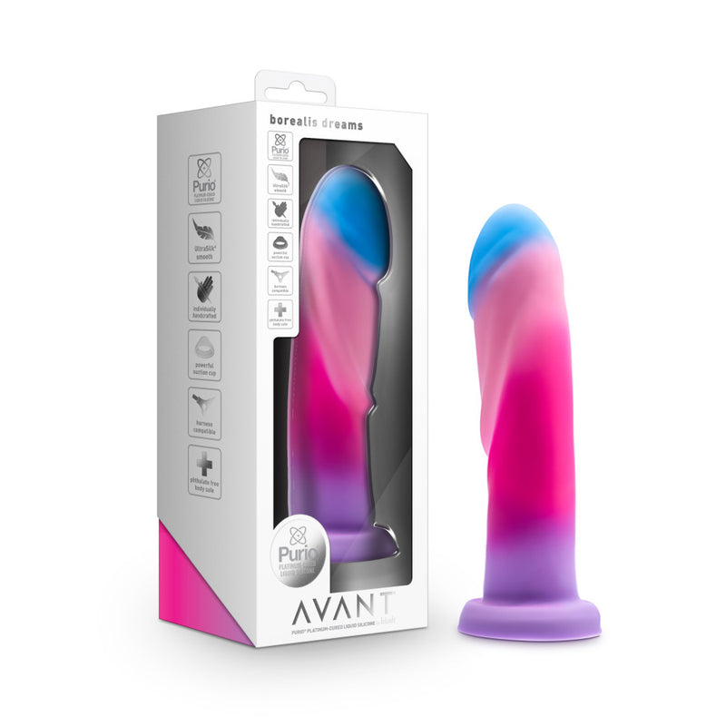 Blush Novelties Avant Borealis Dreams Dildo 19.7cm Cotton Candy
