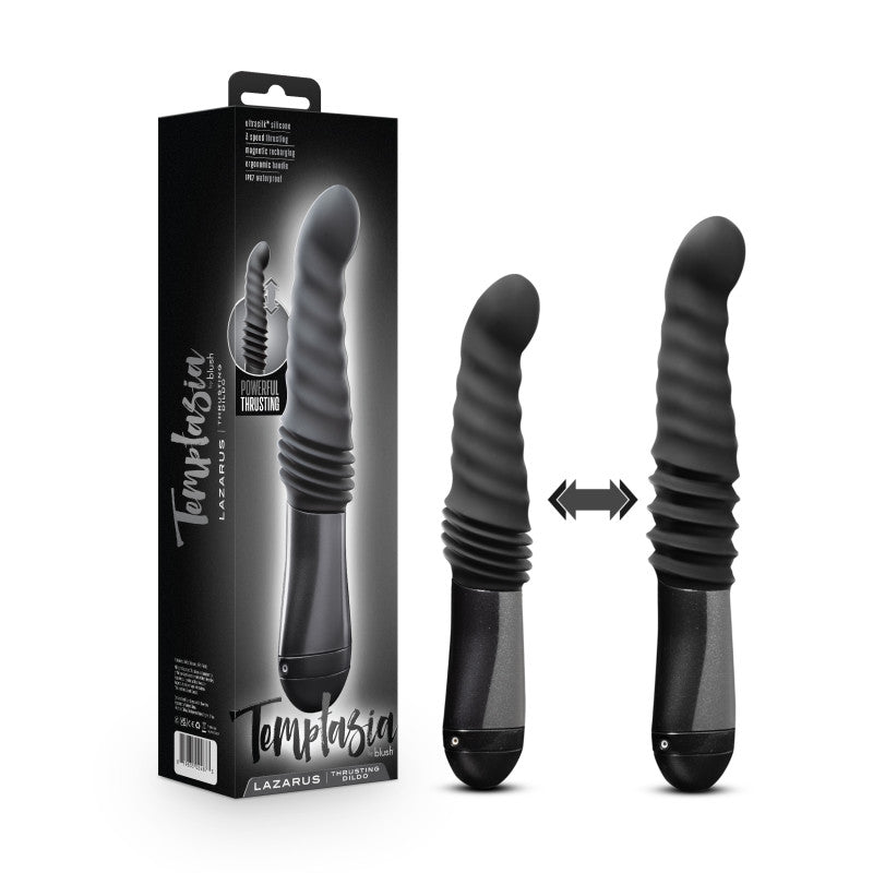 Temptasia Lazarus USB Rechargeable Thrusting Dildo 25.4cm