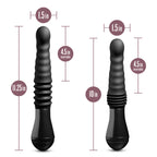 Temptasia Lazarus USB Rechargeable Thrusting Dildo 25.4cm Blush Novelties
