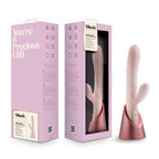Blush Novelties Fraya USB Rechargeable Thrusting Rabbit Vibrator 24.1cm Blush Novelties