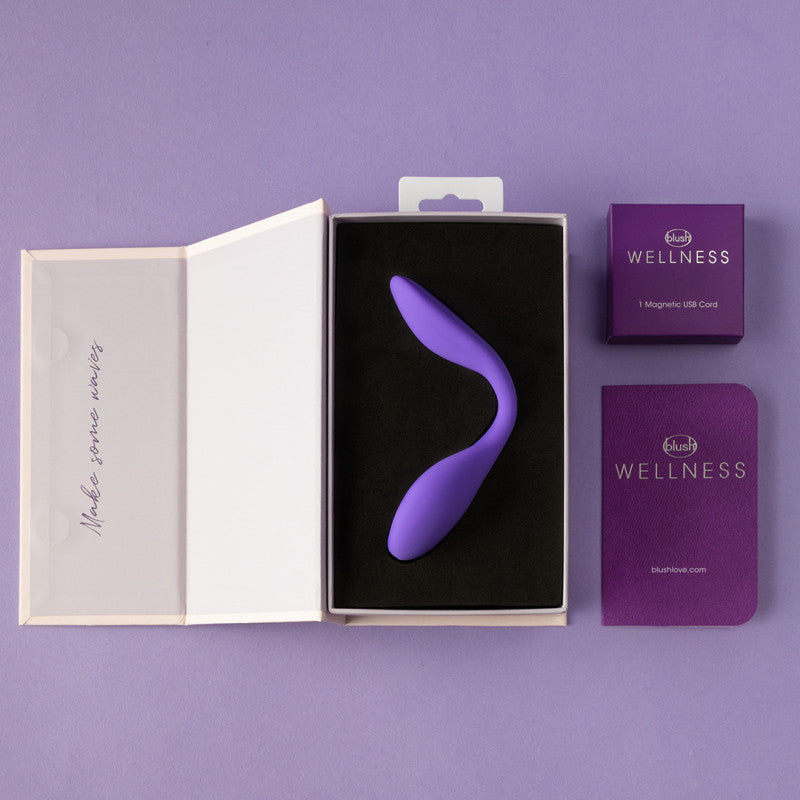 Blush Novelties Wellness Duo USB Rechargeable Couples Vibrator Secondary image