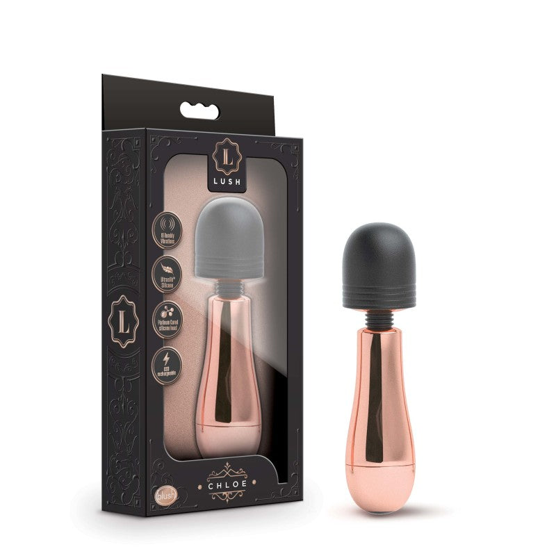Blush Novelties Lush Chloe USB Rechargeable Mini Massager Wand Blush Novelties Main image