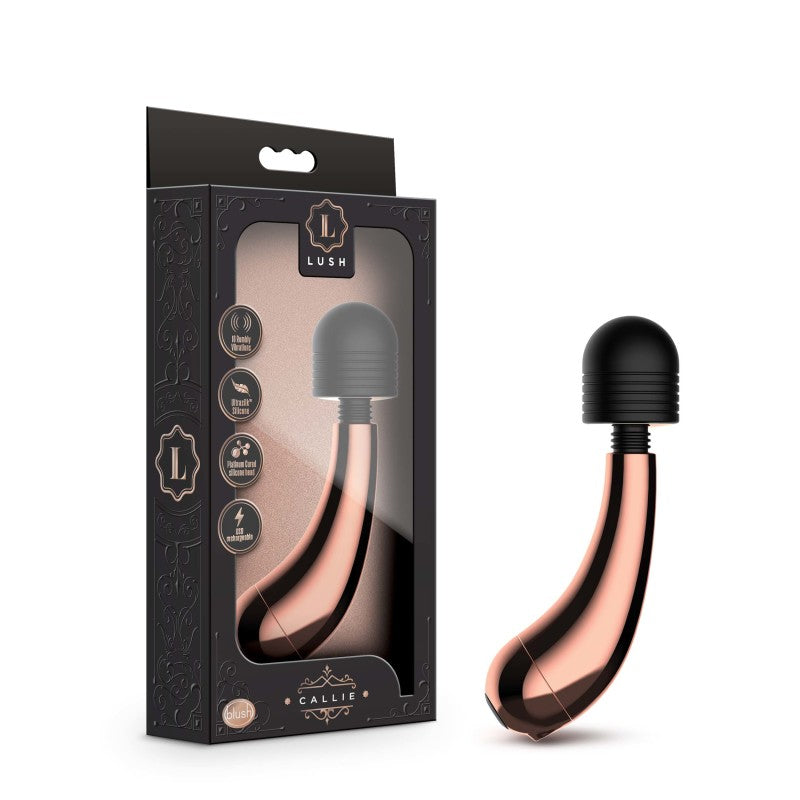 Blush Novelties Lush Callie USB Rechargeable Mini Massager Wand