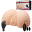 CRAZY BULL JUDY Vibrating Doggy Torso Vibrating Doggy Style Masturbator Flesh Crazy Bull
