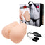 CRAZY BULL Vibrating Missionary Torso Masturbator Flesh Crazy Bull