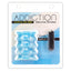 BMS Addiction Silicone Stroker Glow In The Dark Blue BMS