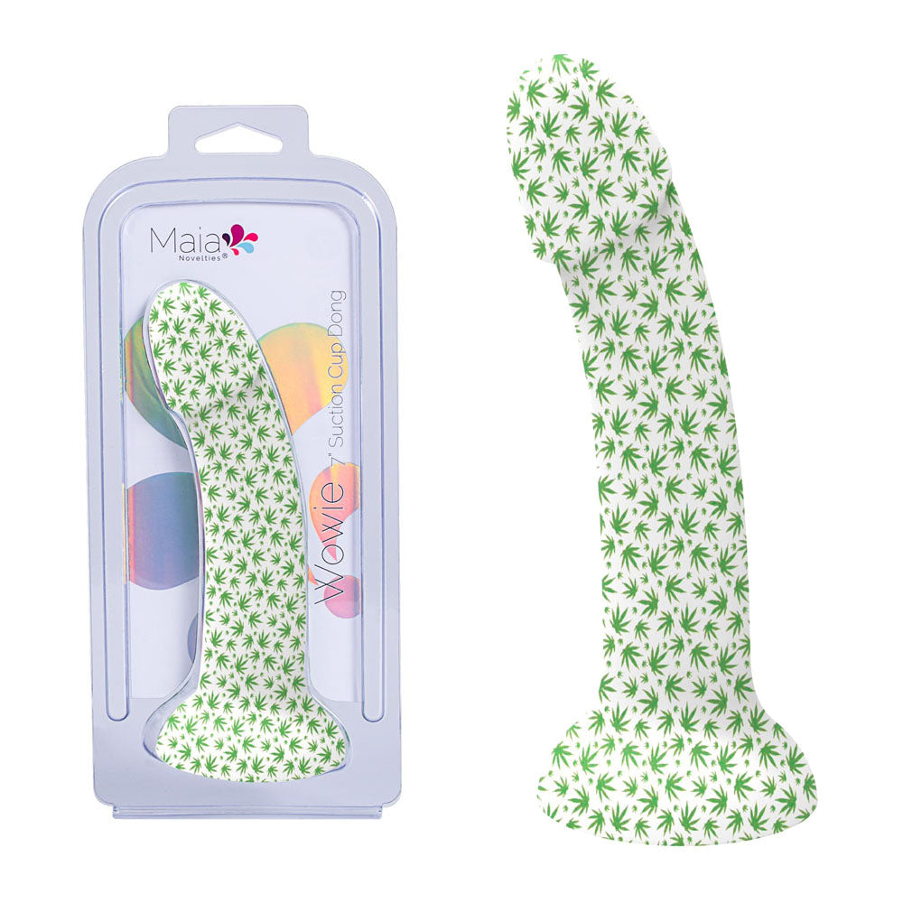Maia WOWIE Glow In Dark Dong 17.8cm White Maia Toys Main image