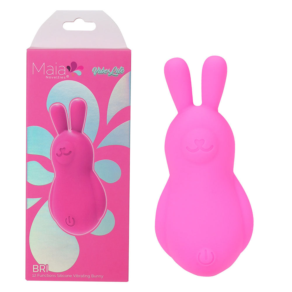 Maia BRI Pink USB Rechargeable Vibrating Bunny Bullet 9cm Maia Toys