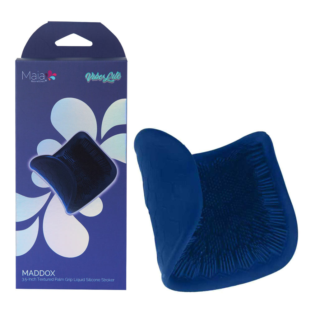 Maia MADDOX Textured Stroker Sleeve Blue Maia Toys