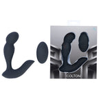 Maia COLTON USB Rechargeable Vibrating Prostate Massager With Wireless Remote Black Maia Toys