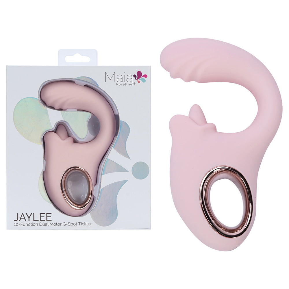 Maia JAYLEE USB Rechargeable Dual Motor G Spot Vibrator Pink Maia Toys