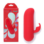 Maia ZIA USB Rechargeable Mini Bullet Rabbit Vibrator Red 7.6 cm Maia Toys