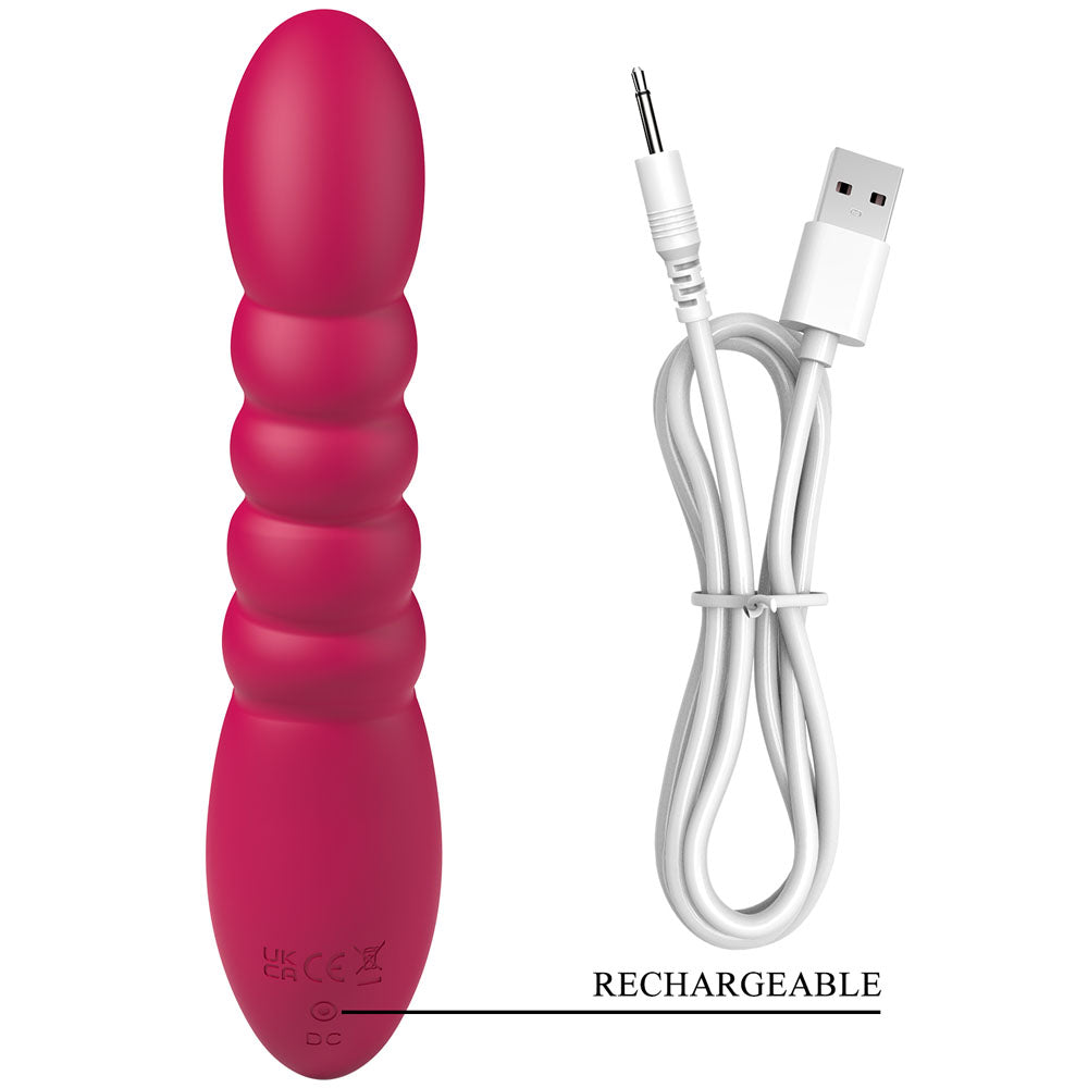 Party Up BRYNLYN USB Rechargeable Rabbit Vibrator 18.2cm Party Up