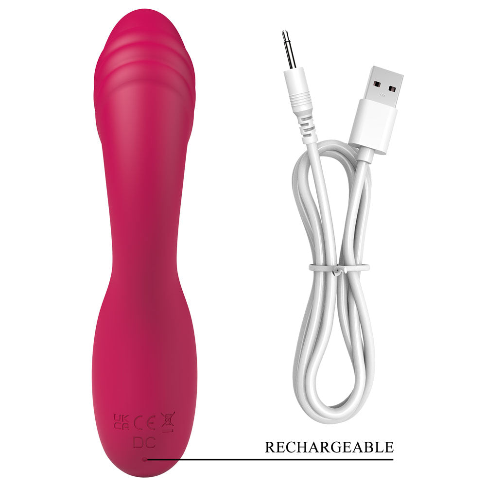 Party Up DALIDA USB Rechargeable Rabbit Vibrator 16.2cm Party Up