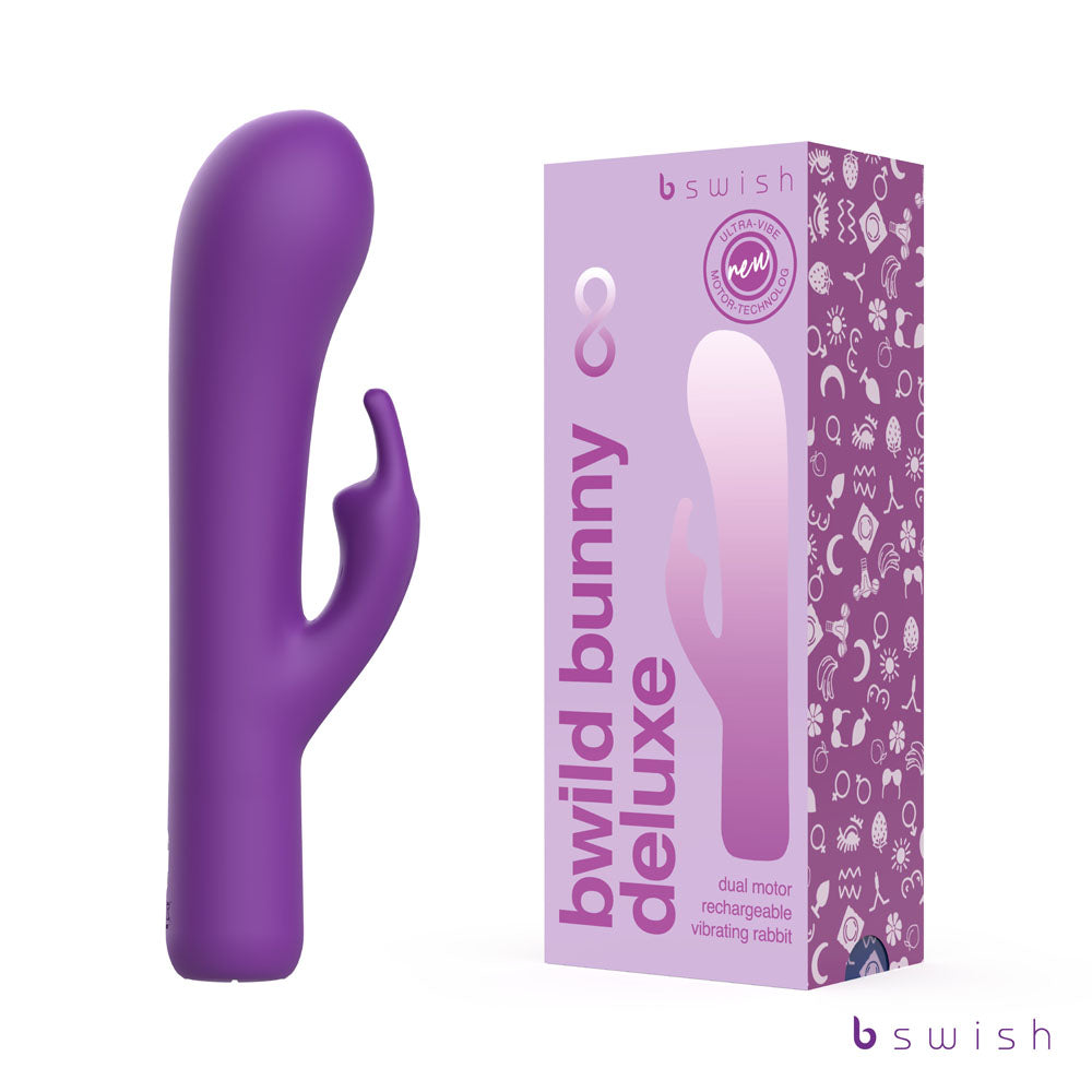 Bswish Bwild Bunny Infinite Deluxe USB Rechargeable Rabbit Vibrator 19.3cm Bswish Main image