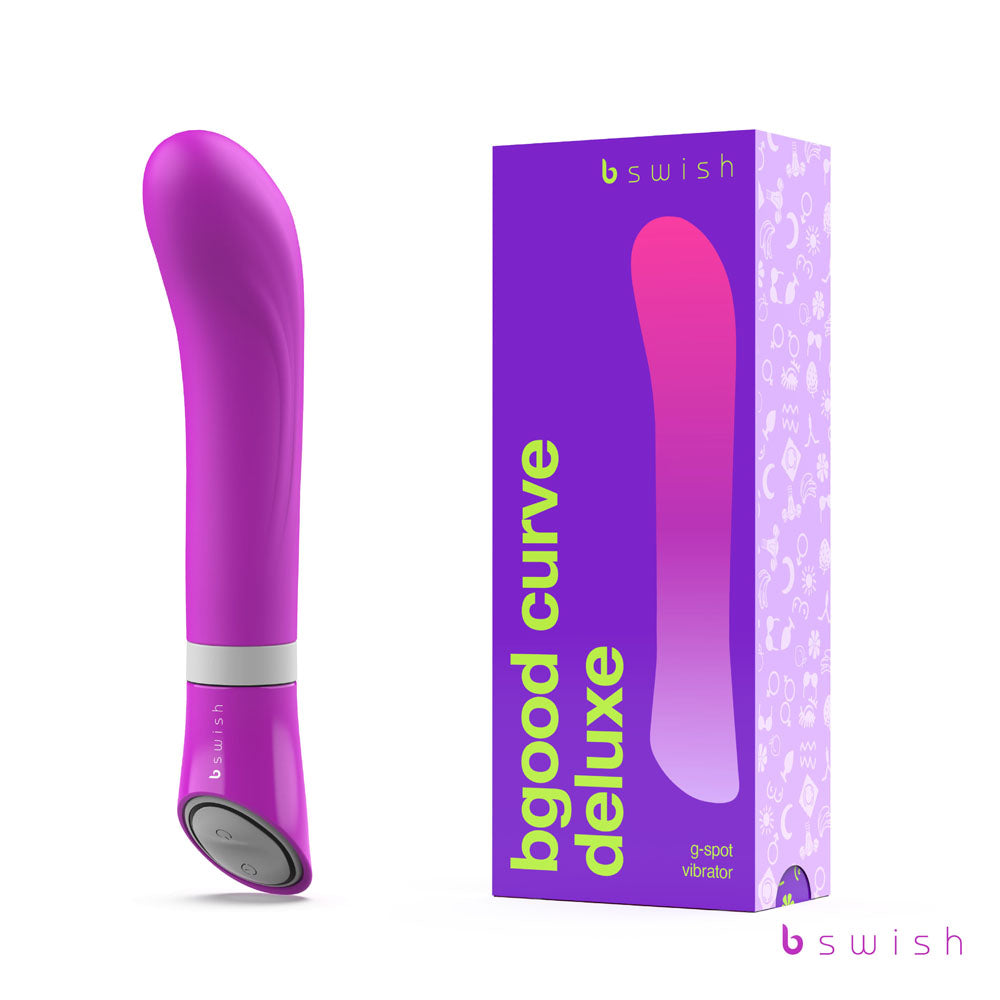 Bswish Bgood Curve Deluxe Vibrator 19.3cm Bswish Main image
