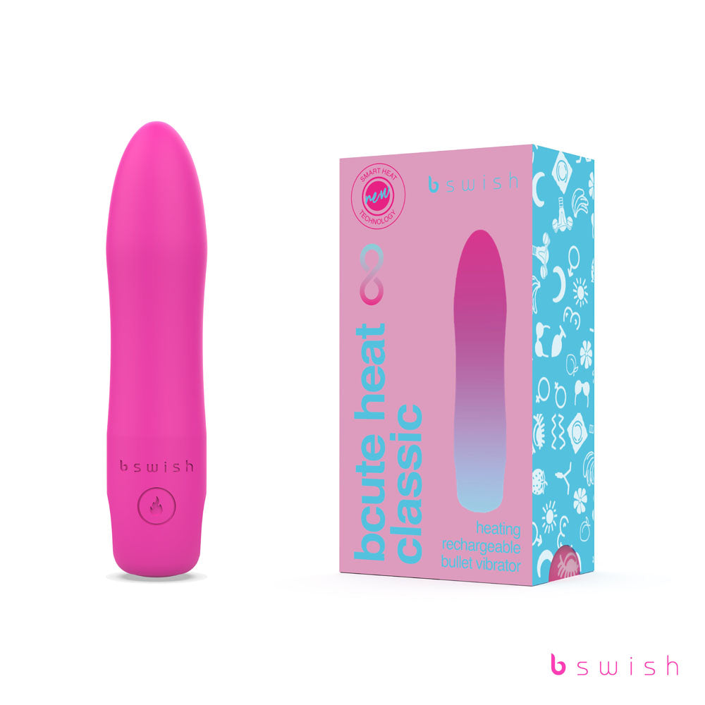 Bswish Bcute Infinite Heat Classic USB Rechargeable Vibrator 10cm Bswish