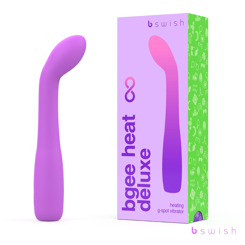 Bswish Bgee Heat Infinite Deluxe USB Rechargeable Vibrator 18cm Bswish Main image