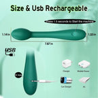 Elosung USB Rechargeable G Spot Vibrator Green Elosung