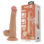 Party Up TIM Slide Skin Dong Flexible Dildo 22cm Flesh Party Up