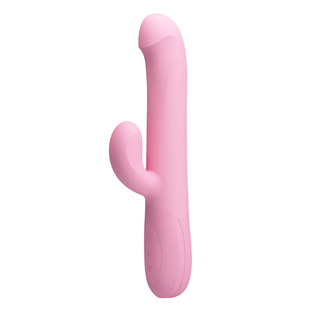 Party Up DEAN Wavy Rotation Vibe USB Rechargeable Rotating Rabbit Vibrator 23.8cm Party Up