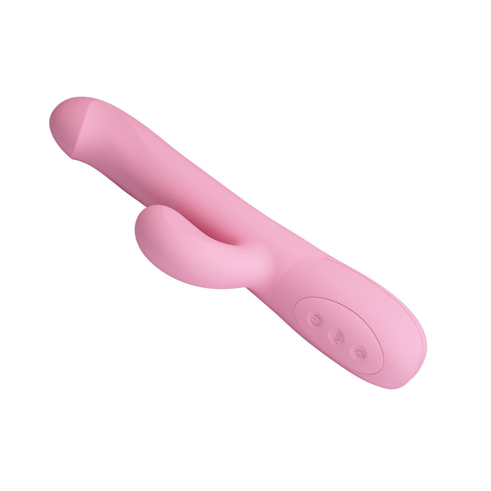Party Up DEAN Wavy Rotation Vibe USB Rechargeable Rotating Rabbit Vibrator 23.8cm Party Up