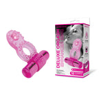 Bodywand Rechargeable Deluxe Orgasm Enhancer USB Rechargeable Vibrating Cock Ring Pink Bodywand