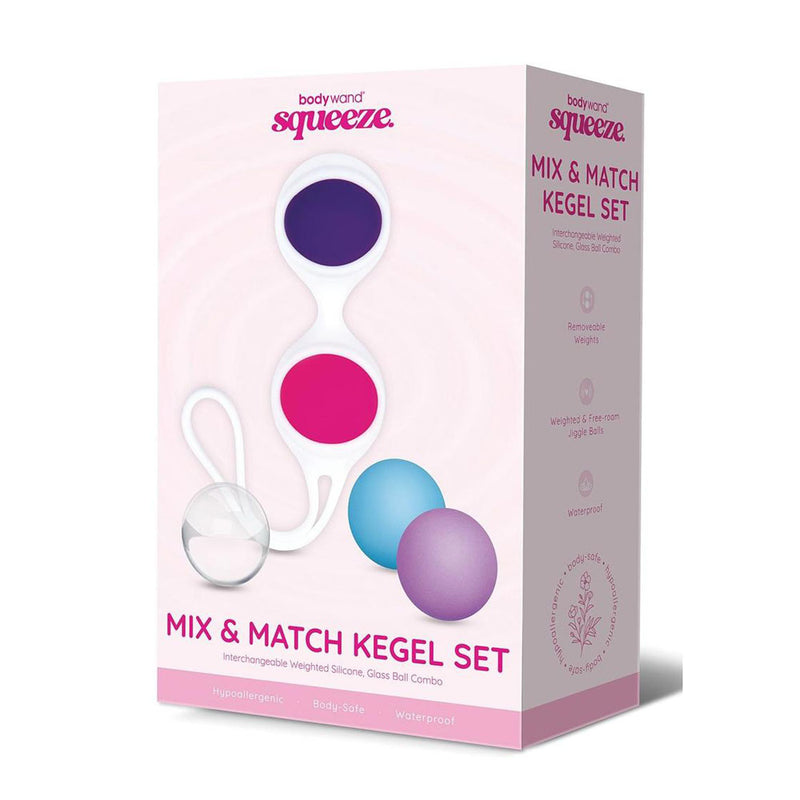 Bodywand Squeeze Mix & Match Weighted Kegel Balls Set