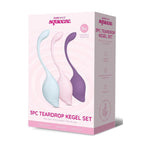 Bodywand Squeeze Teardrop Weighted Kegel Set 3 Piece Kit Bodywand